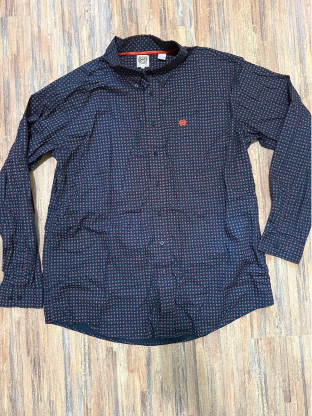 Cinch rodeo men’s button up long sleeve size XL